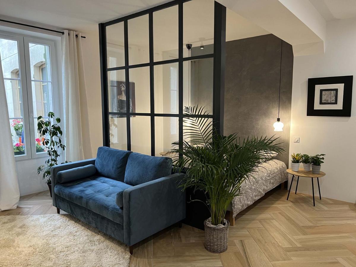 Bel Appartement Au Centre Du Vieux Joigny Luaran gambar